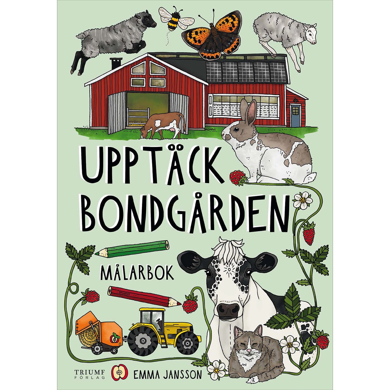 UPPTÄCK NATUREN Upptäck bondgården målarbok